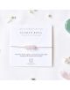 Pulsera Magic Gems - Piedras de Cuarzo rosa