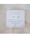 Pendientes Aguamarina